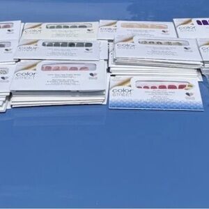 COLOR STREET Lot of 147 Fingernail & Pedicure Nail Polish Strips + 64 Twosies.